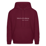 Little Lord Fuckleroy Men's Hoodie - burgundy