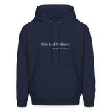 Little Lord Fuckleroy Men's Hoodie - navy