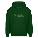 Little Lord Fuckleroy Men's Hoodie - forest green