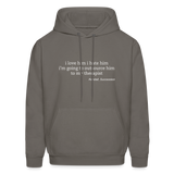 I Love Him I Hate Him I'm Going to Outsource Him to My Therapist Men's Hoodie - asphalt gray