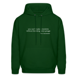 You Can't Make a Tomlette without Breaking Some Greggs Men's Hoodie - forest green