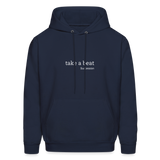 Take a Beat Men's Hoodie - navy