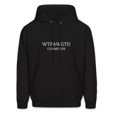 WTFAWGTD COMMITTEE Men's Hoodie - black