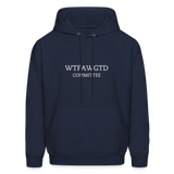 WTFAWGTD COMMITTEE Men's Hoodie - navy