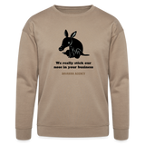 Aardvark Agency Bella + Canvas Unisex Sweatshirt - tan