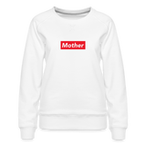 Mother Women’s Premium Sweatshirt - white