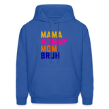 Mama Mommy Mom Bruh Men's Hoodie - royal blue