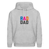 Rad Dad Men's Hoodie - heather gray