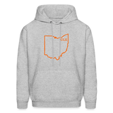 CLE Ohio Men's Hoodie - heather gray