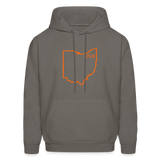 CLE Ohio Men's Hoodie - asphalt gray