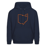 CLE Ohio Men's Hoodie - navy