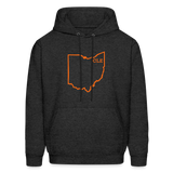 CLE Ohio Men's Hoodie - charcoal grey