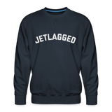 Jetlagged Men’s Premium Sweatshirt - navy