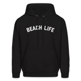 Beach Life Men's Hoodie - black