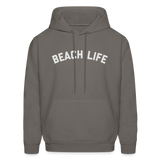 Beach Life Men's Hoodie - asphalt gray