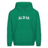 Aloha Men's Hoodie - kelly green