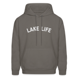 Lake Life Men's Hoodie - asphalt gray