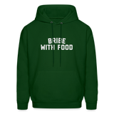 Bribe With Food Men's Hoodie - forest green