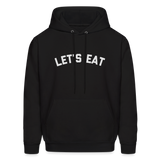 Let's Eat Men's Hoodie - black