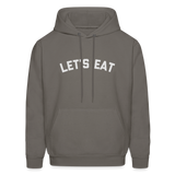 Let's Eat Men's Hoodie - asphalt gray