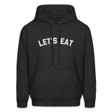 Let's Eat Men's Hoodie - charcoal grey