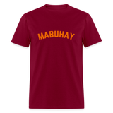 Mabuhay Unisex Classic T-Shirt - burgundy