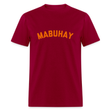 Mabuhay Unisex Classic T-Shirt - dark red