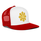 Susmaryosep Trucker Hat - white/red