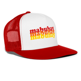 Mabuhay Trucker Hat - white/red