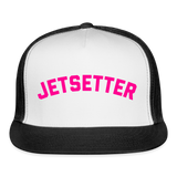 Jetsetter Trucker Hat - white/black