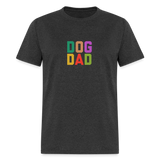 Dog Dad Unisex Classic T-Shirt - heather black