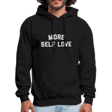 More Self Love Men's Hoodie - black