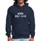 More Self Love Men's Hoodie - navy