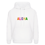 Aloha Men's Hoodie - white