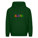 Aloha Men's Hoodie - forest green