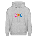 CIAO Men's Hoodie - heather gray