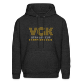 VGK All the Way Men's Hoodie - charcoal grey