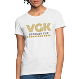 VGK Stanley Cup Champions 2023 Women's T-Shirt - white