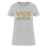 VGK Stanley Cup Champions 2023 Women's T-Shirt - heather gray