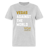 Vegas Against The World VGK Stanley Cup Champs 2023 Unisex Classic T-Shirt - heather gray