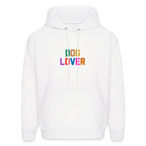 Dog Lover Men's Hoodie - white