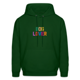 Dog Lover Men's Hoodie - forest green