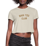 Women's Cropped T-Shirt - dust