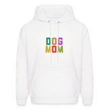 Dog Mom Men's Hoodie - white