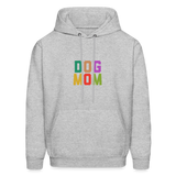 Dog Mom Men's Hoodie - heather gray