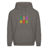 Dog Mom Men's Hoodie - asphalt gray