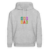 Dog Dad Men's Hoodie - heather gray