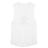 Let Whoever Think Whatever Women's Flowy Muscle Tank by Bella