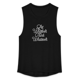 Let Whoever Think Whatever Women's Flowy Muscle Tank by Bella