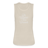 Let Whoever Think Whatever Women's Flowy Muscle Tank by Bella